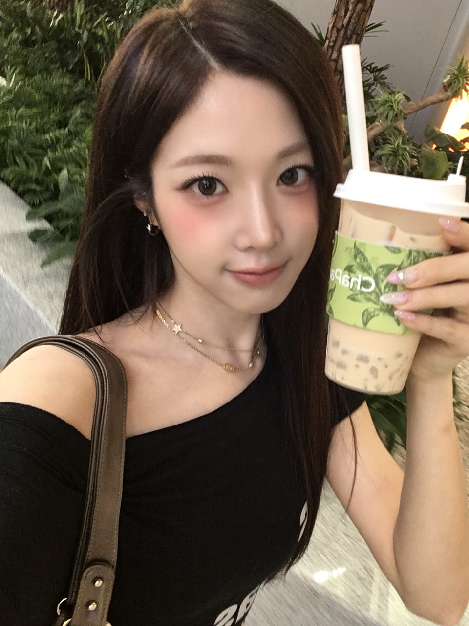오늘은 버블티데이!!!다들 버블티 마셨어?🧋🧋
