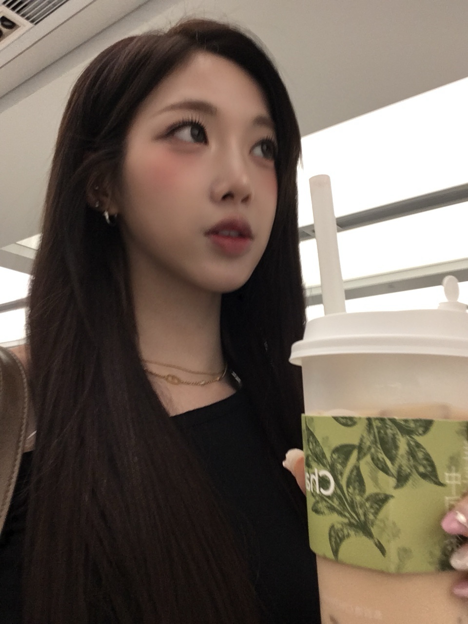 오늘은 버블티데이!!!다들 버블티 마셨어?🧋🧋