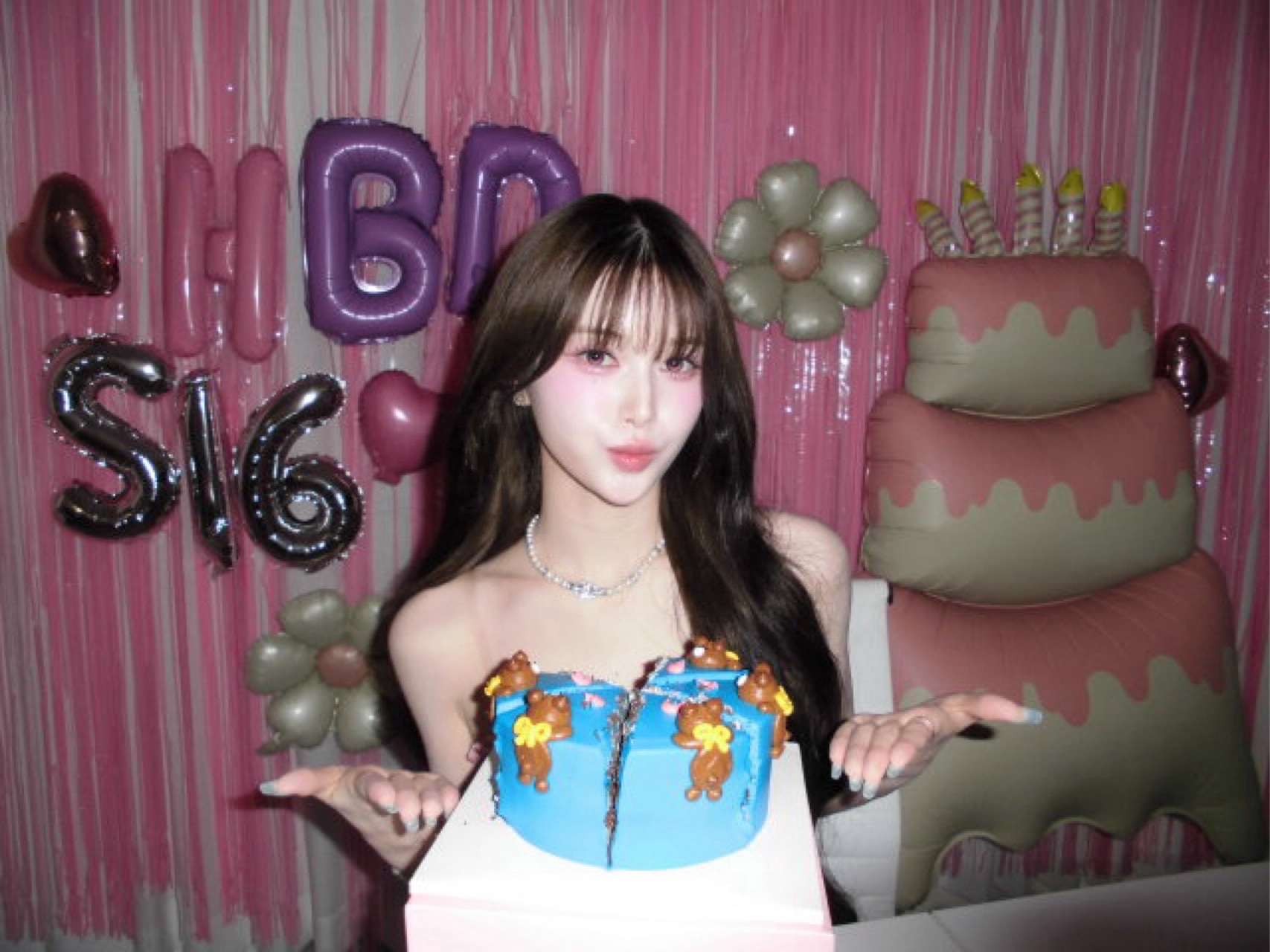 생일 축하해줘서 고마워 🎀💗