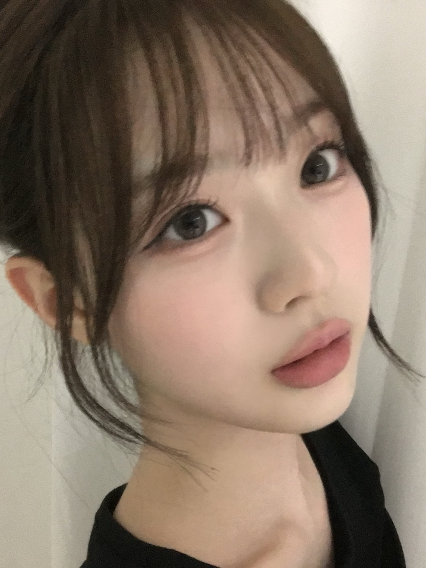 똥머리 입니다