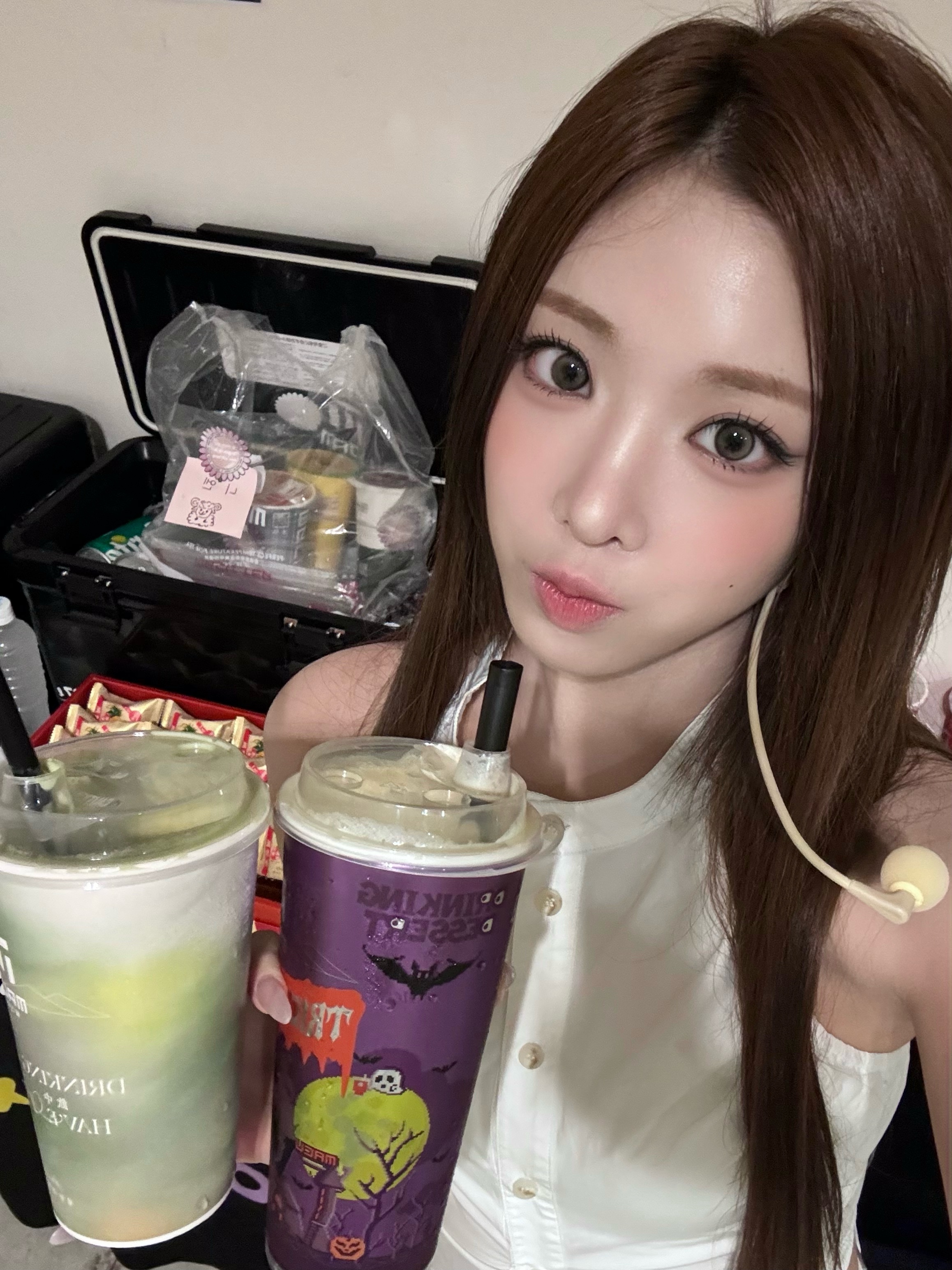 一日一飲料 ，開心哈哈笑 ——許念慈