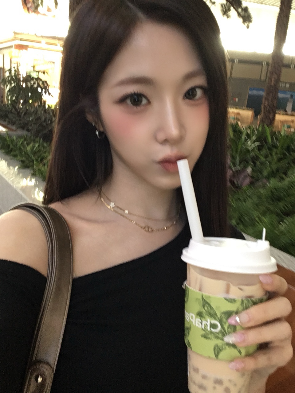 오늘은 버블티데이!!!다들 버블티 마셨어?🧋🧋