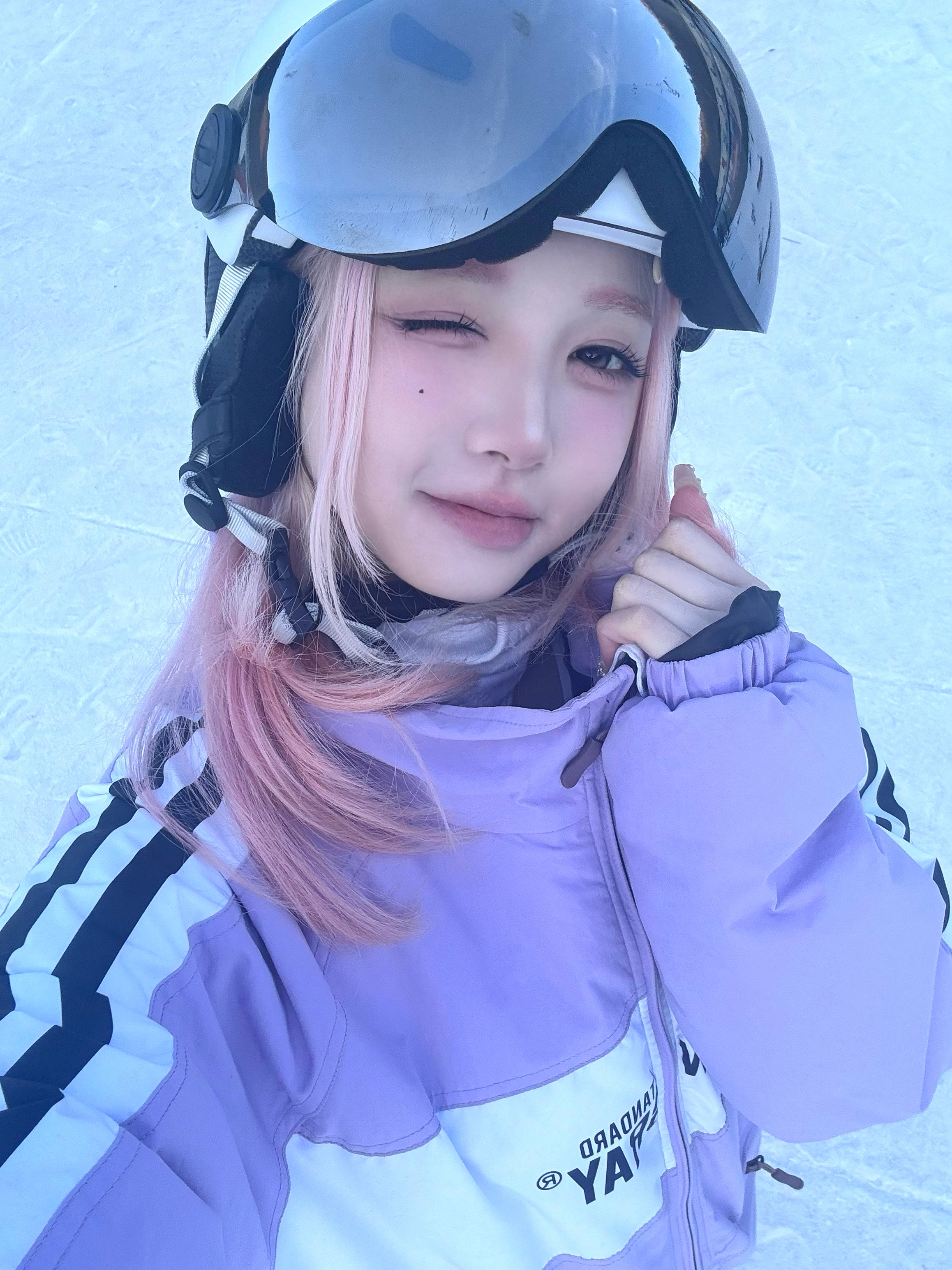쓰껄!! 금잔디 실패한 스키천재