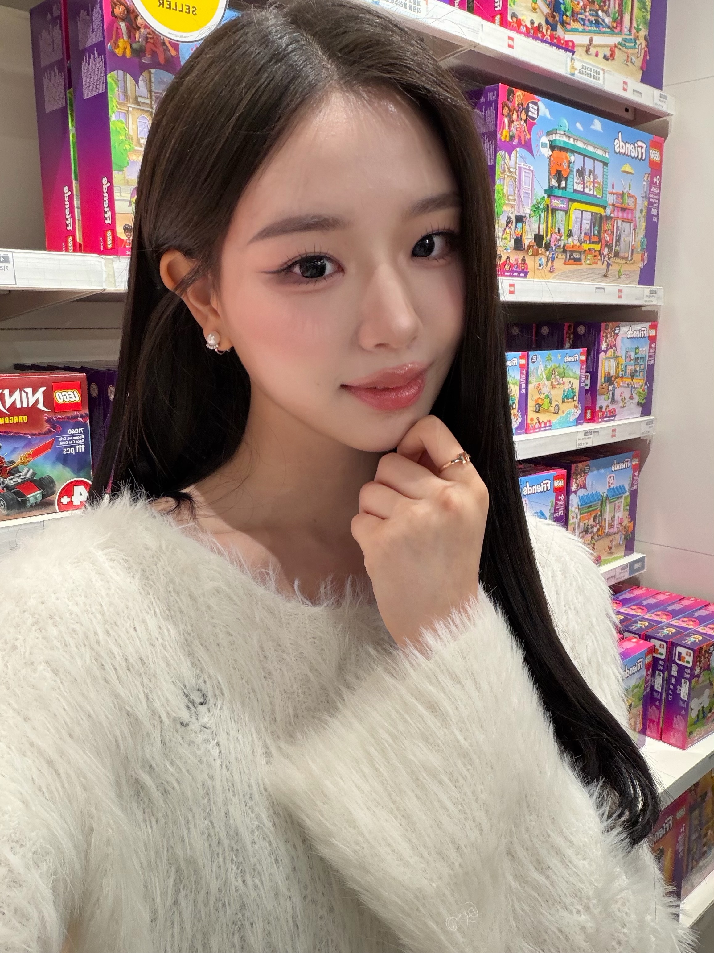 육각형 아이돌 녹화때~~😉🤍